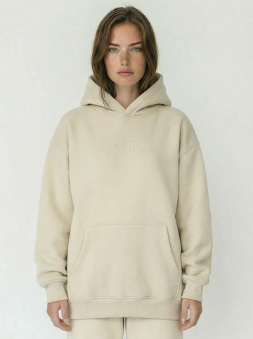 Signature  Weighted Oversized Hoodie Mens Womens