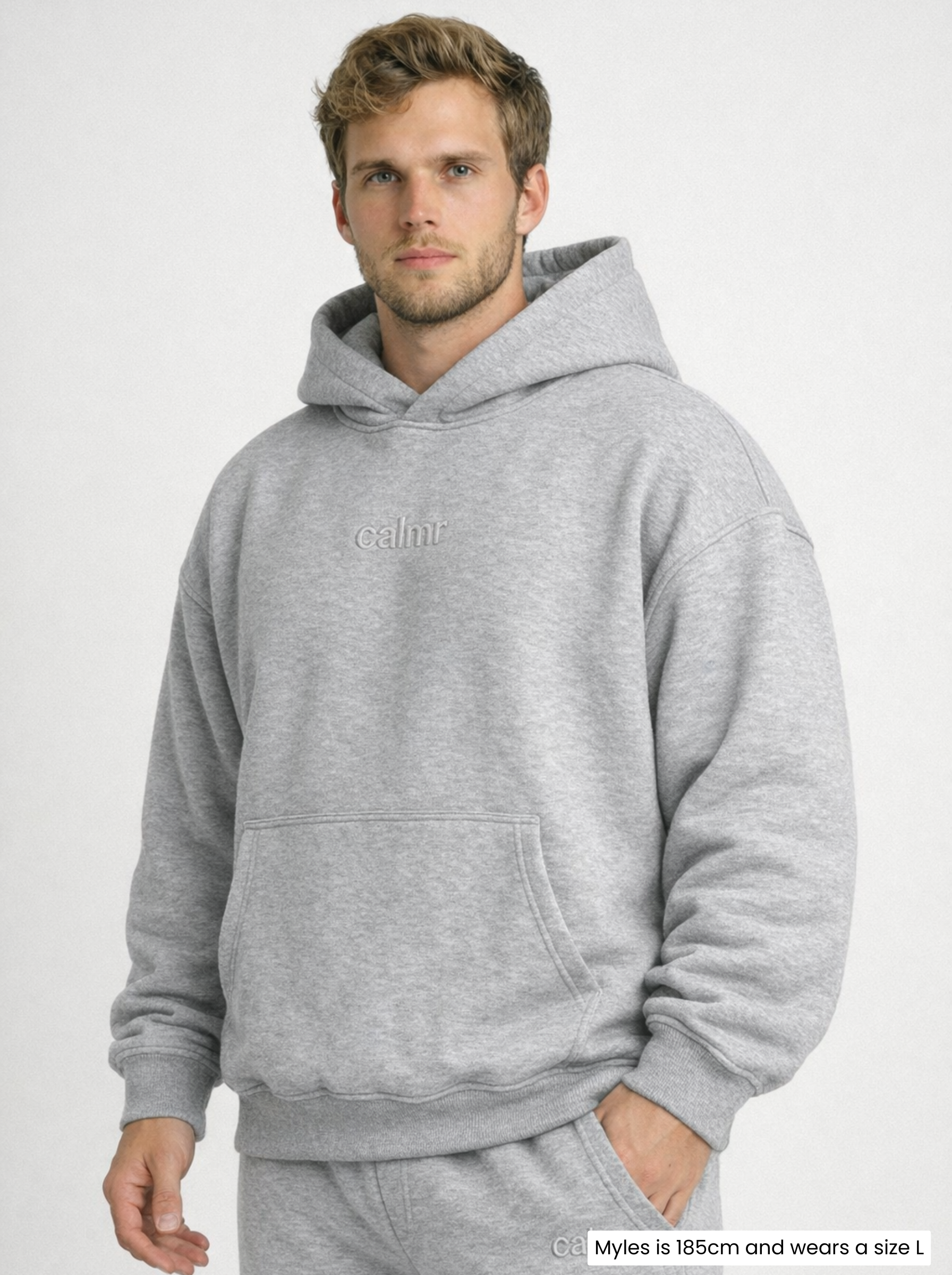 Signature Hoodie Cloud Grey